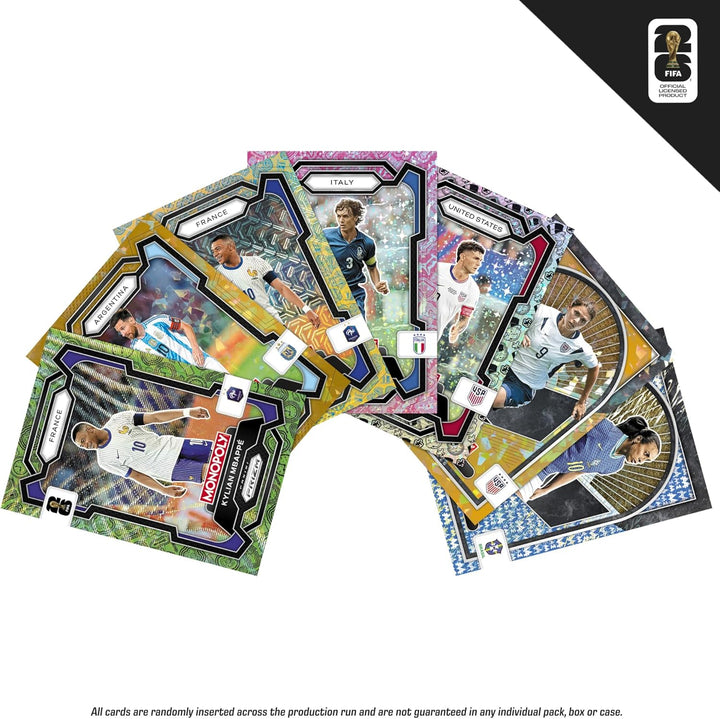Monopoly Panini Prizm: FIFA World Cup Trading Cards Booster Box | aktuelle Stars und FIFA World Cup