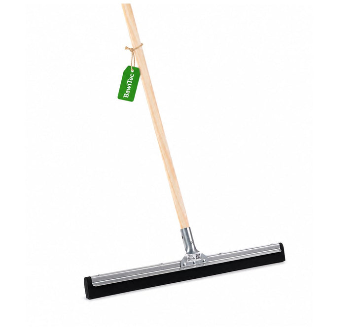 BawiTec Profi Wasserschieber mit Stiel (Breite 45cm / Stiel 160cm) Wasserabzieher Stabil Metall Ausf