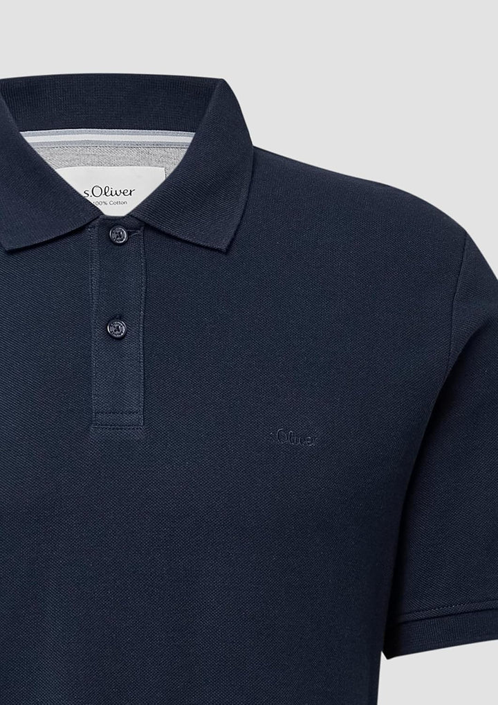 s.Oliver Poloshirt aus Reiner Baumwolle S 5978_navy, S 5978_navy