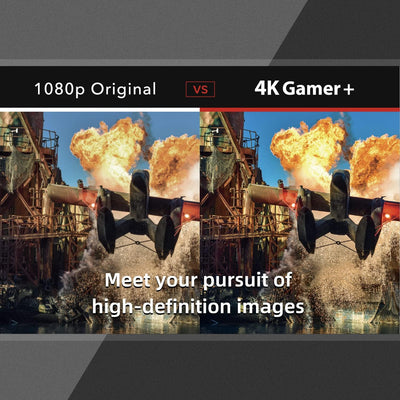 PhotoFast 4K Gamer+ Enhance 1080p to 4K Resolution Adapter Switch Konsole Videoprozessor für NS Swit