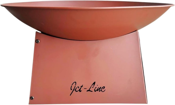 Jet-Line Feuerstelle Pueblo Feuerschale Rost Firebowl Rostbraun, Ø 57 cm x 33 cm hoch Feuerkorb Feue