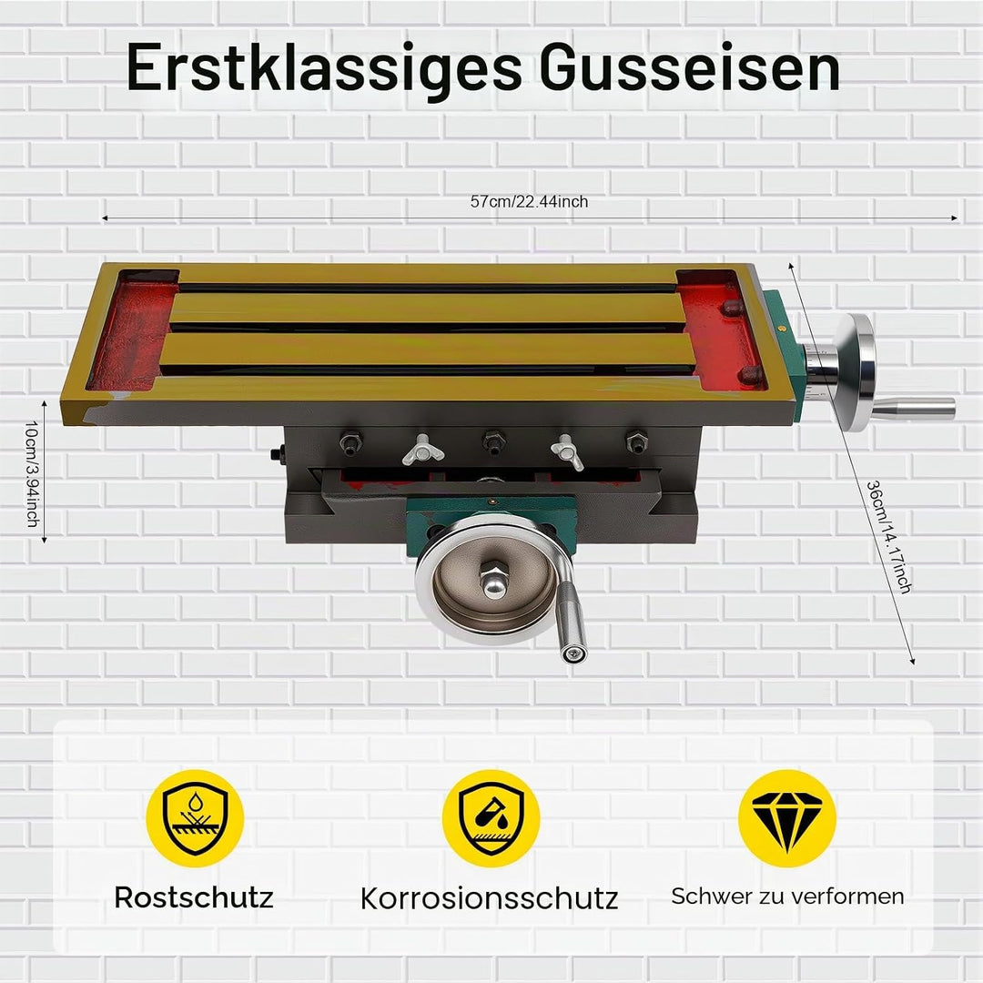Kreuztisch, Tischbohrmaschine,Frässchraubstock, Fräsmaschine Metall, ständerbohrmaschine,Bench Clamp
