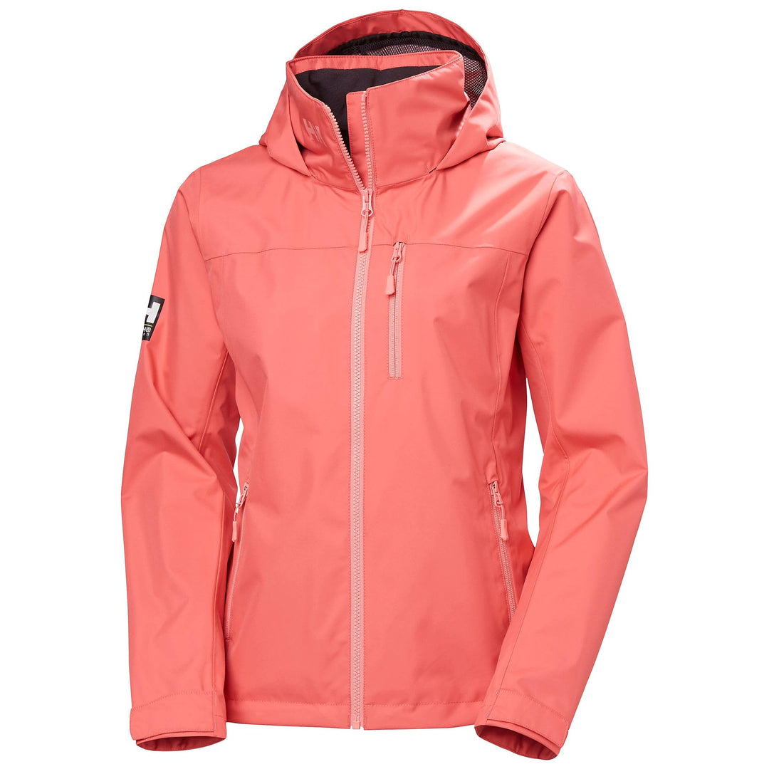 Helly Hansen Damen Crew Hooded Jacket 2.0 Kapuzenjacke (1er Pack) XS 098 Sunset Pink, XS 098 Sunset
