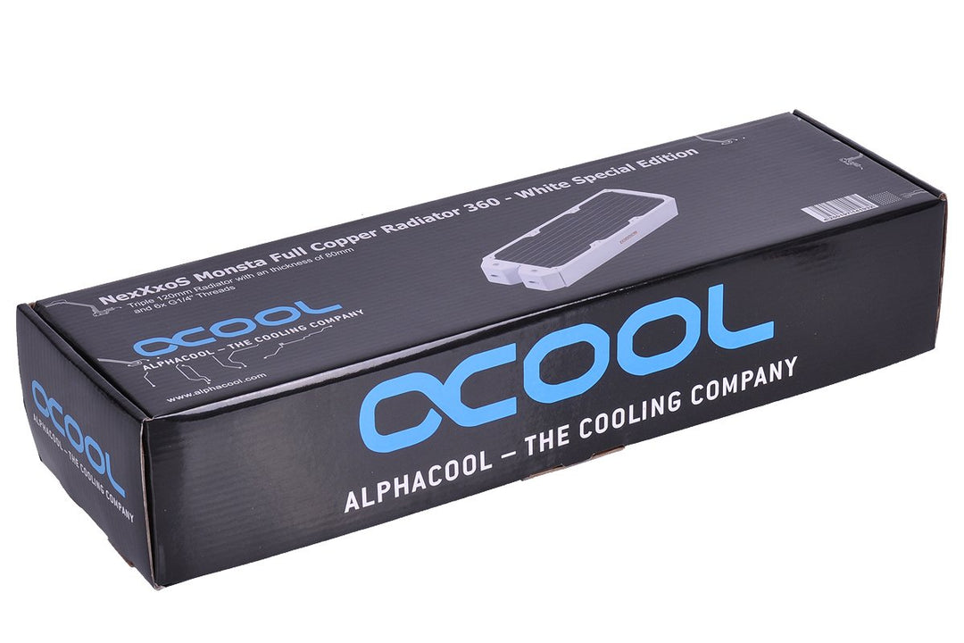 Alphacool 14193 NexXxoS Monsta 360 mm Kühler, Weiss