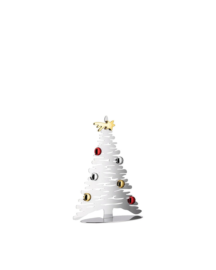 Alessi Bark for Christmas BM06/30 - Baumförmige Weihnachtsdekoration aus Edelstahl, Glänzendpoliert