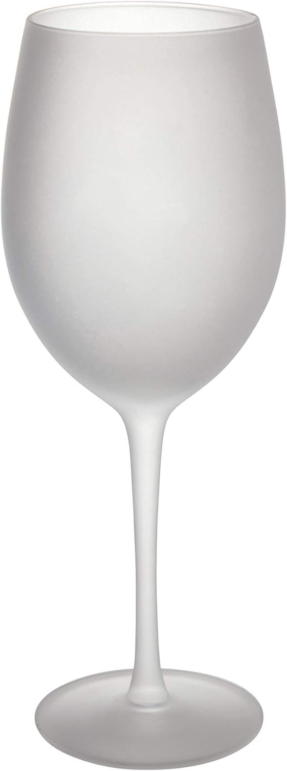 Villa d'Este Home Tivoli Shades of Blue Gläser, 6 Stück, frosted Glas, 550 ml