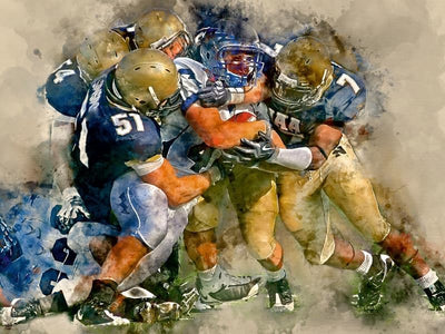 CALVENDO Puzzle American Football 1000 Teile Lege-Grösse 64 x 48 cm Foto-Puzzle Bild von Peter Roder