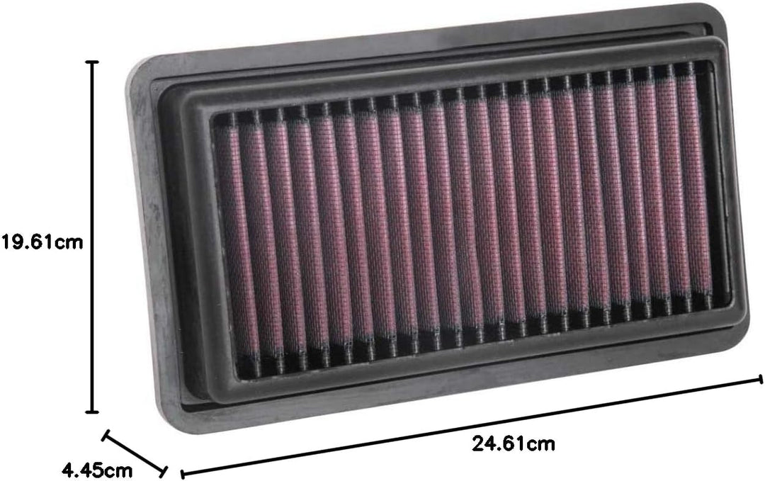 K&N Luftfilter Micra K14 0.9/1.0/1.5 Turbo Diesel 2016-2018 (33-3082), Rot