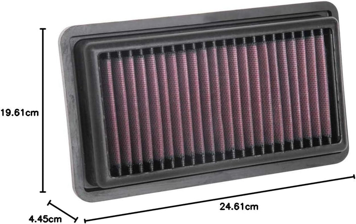 K&N Luftfilter Micra K14 0.9/1.0/1.5 Turbo Diesel 2016-2018 (33-3082), Rot