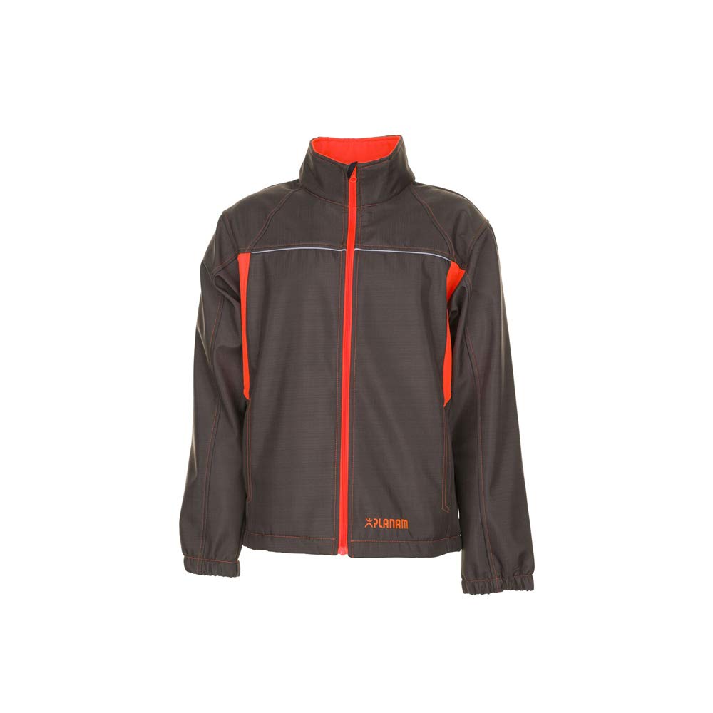 Planam Grösse S Unisex Basalt Neon Softshelljacke oliv orange Modell 6292 Oliv/Orange S, Oliv/Orange