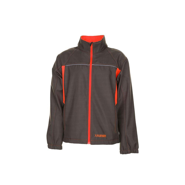 Planam Grösse S Unisex Basalt Neon Softshelljacke oliv orange Modell 6292 Oliv/Orange S, Oliv/Orange