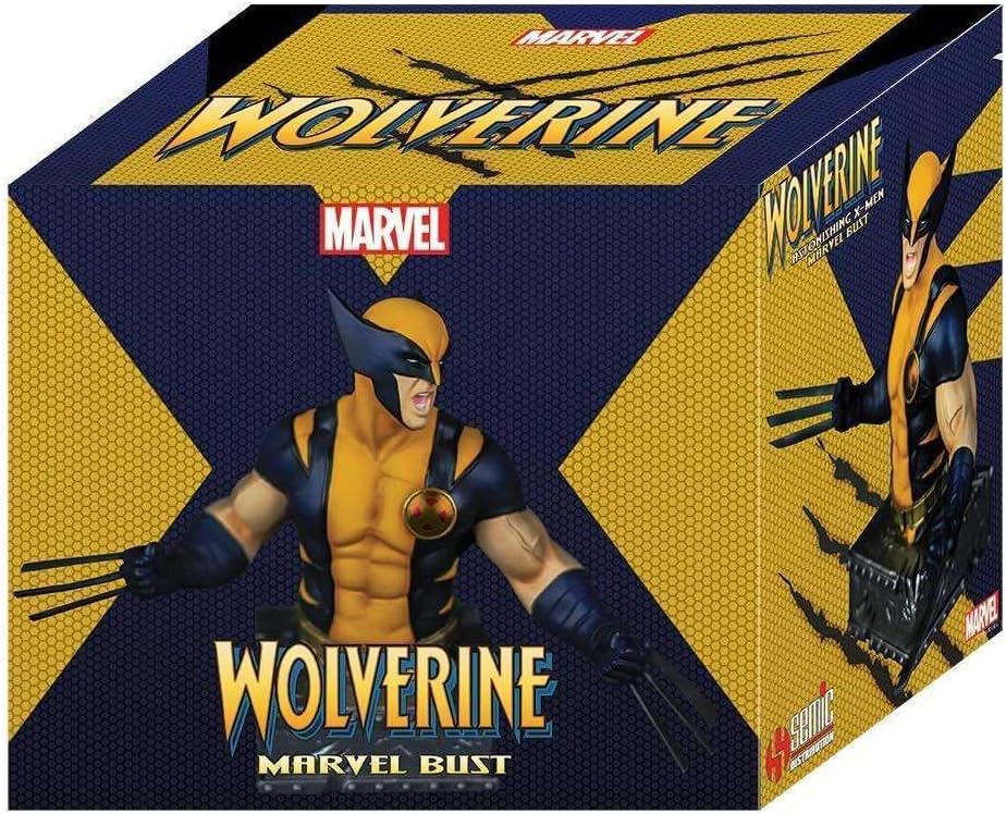 Sémic Wolverine Buste X-Men 24,5 cm, Mehrfarbig, SMB004, Wolverine