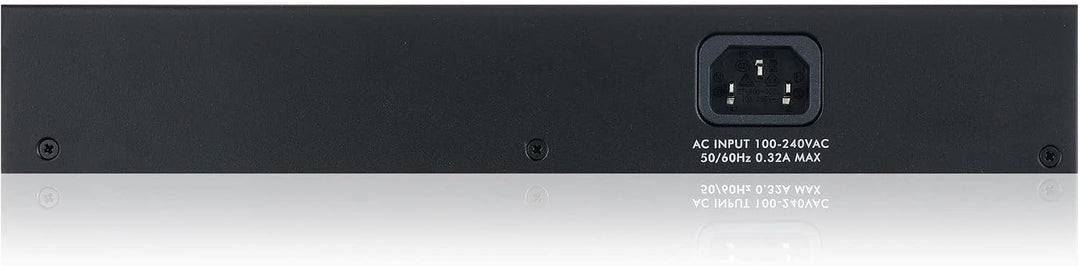 Zyxel 24-Port Gigabit Switch | Smart Managed | Desktop/Rackmount und lüfterlos | VLAN, IGMP, QoS | G