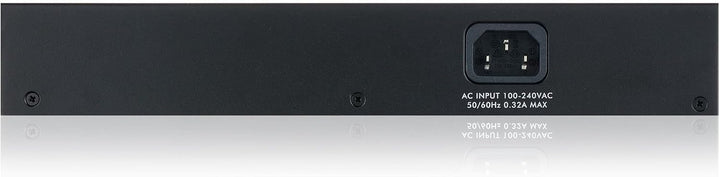 Zyxel 24-Port Gigabit Switch | Smart Managed | Desktop/Rackmount und lüfterlos | VLAN, IGMP, QoS | G