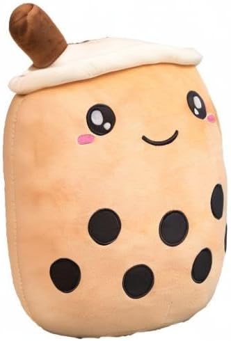 AMOZO Bubble Tea Kuscheltier Plüschtier Boba Tee Süsse Kissen Plushie XXL Soft Plüsch Kissen Puppe K