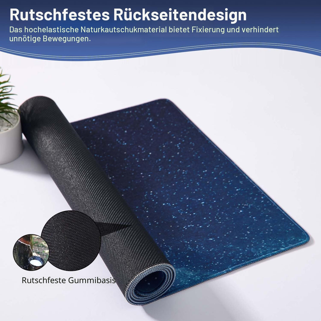 Schreibtischunterlage Mauspad 120 x 43cm XXXXL, Mausunterlage Gross | Large Gaming Mouse Pad, Keyboa