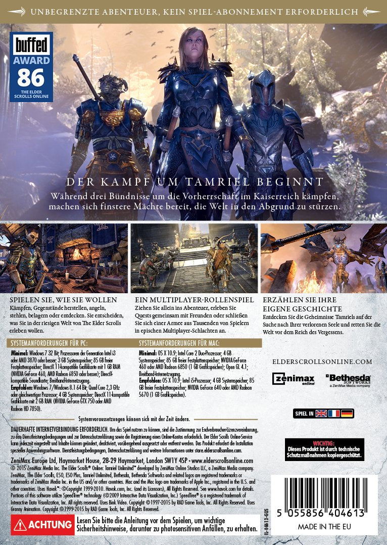 The Elder Scrolls Online: Tamriel Unlimited - [PC]