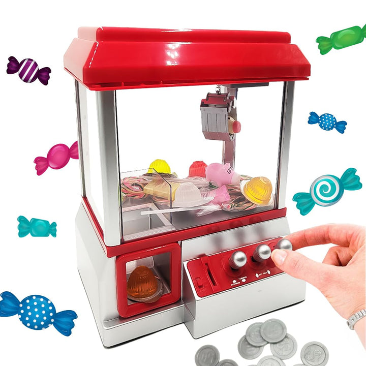 Mad Monkey Candy Grabber Süssigkeiten Greifautomat, Spielzeug Greifer Automat für Kinder und Erwachs