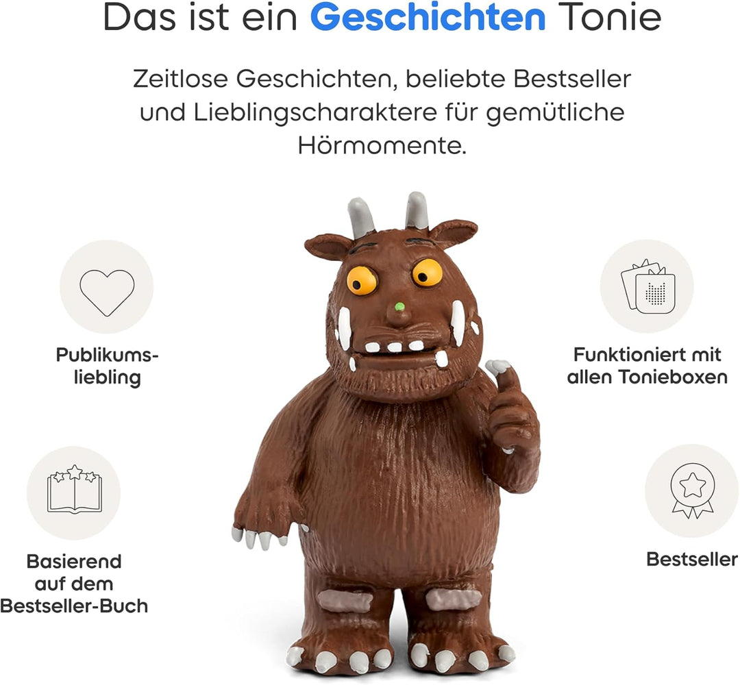 tonies Hörfigur für Toniebox, Der Grüffelo & Das Grüffelokind (Neuauflage 2026), 2 Hörspiel-Klassike