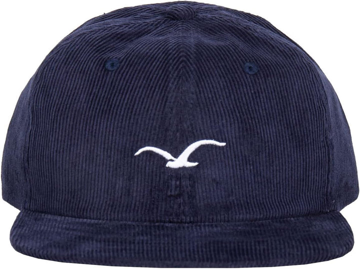 Cleptomanicx Snapback Cap Cord Möwe (Dark Navy)