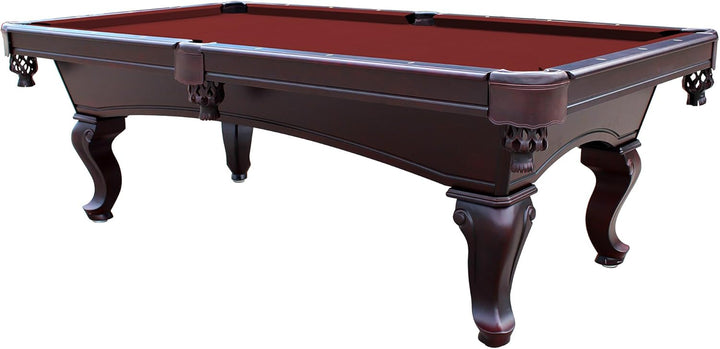 Championship Saturn II Billardtuch, Billardtisch-Filz burgunderfarben 2,4 m, burgunderfarben 2,4 m