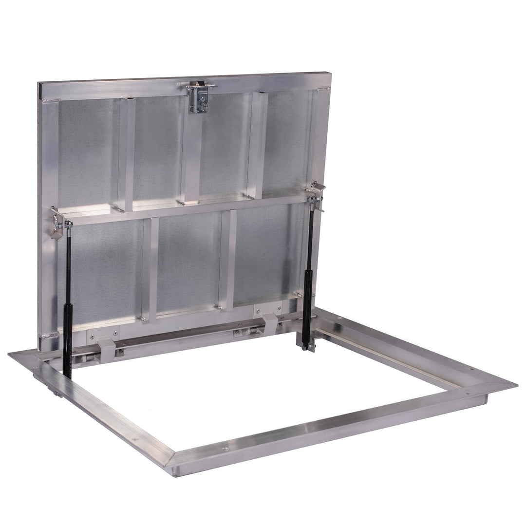 Schachtabdeckung 700 x 800 mm (P) - Seitenscharniere, Bodenluke Schachtdeckel Revisionsschacht Kanal