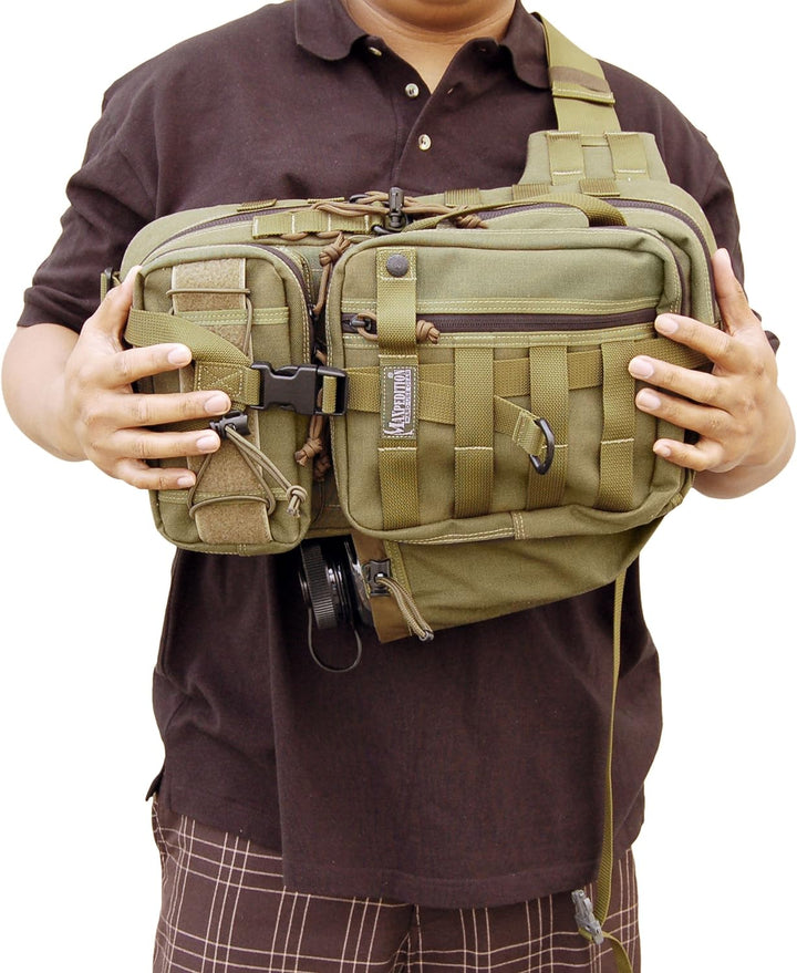 Maxpedition Gearslinger Sitka, 10 liters Khaki-foliage, Khaki-foliage