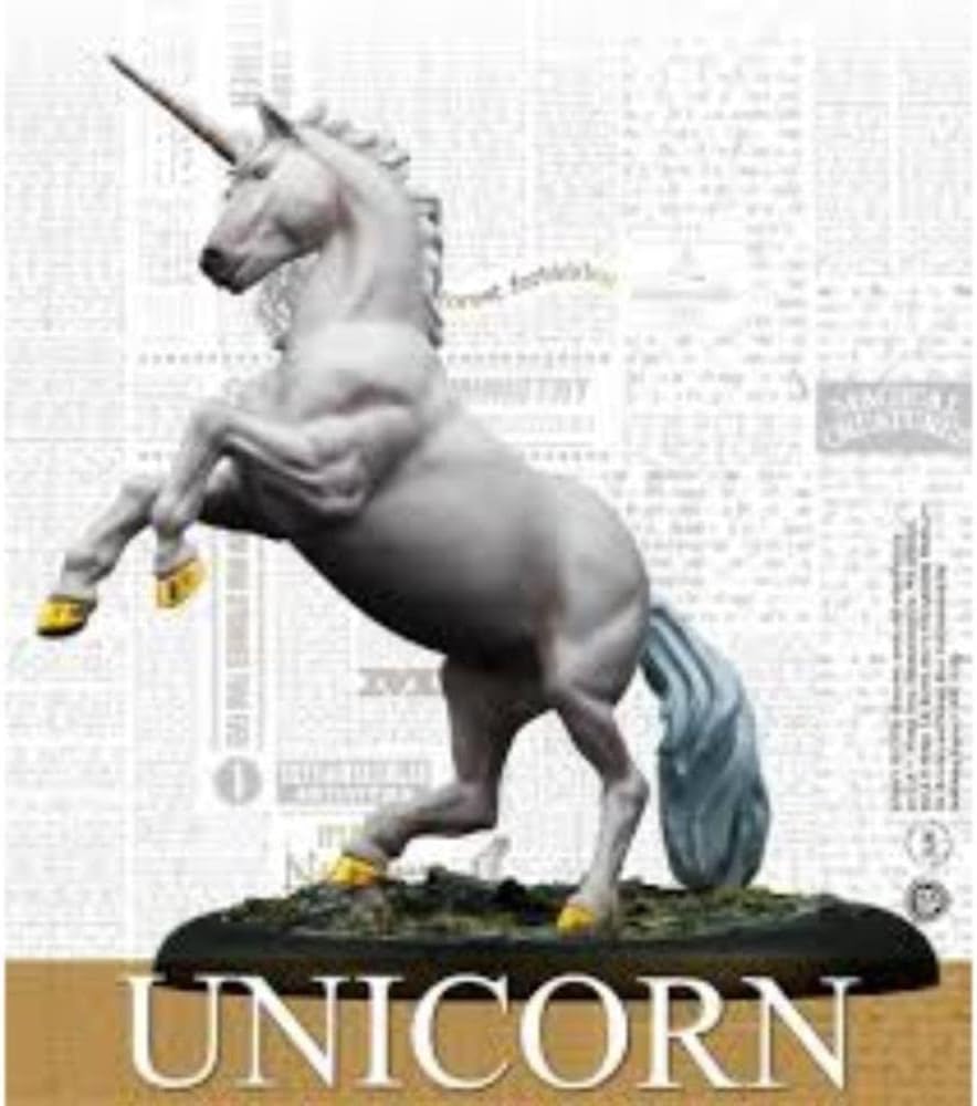 Knight Models HPMAG016 Harry Potter Miniaturen Abenteuerspiel: Einhorn Erweiterungsset Einhorn Adven