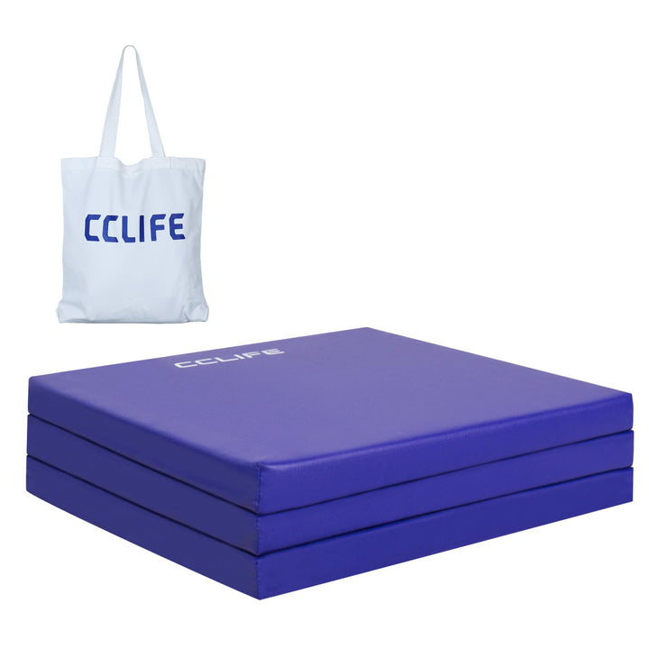CCLIFE Turnmatte Weichbodenmatte 180x60x5cm Kinder Klappbare für Zuhause Fitnessmatte Gymnastikmatte
