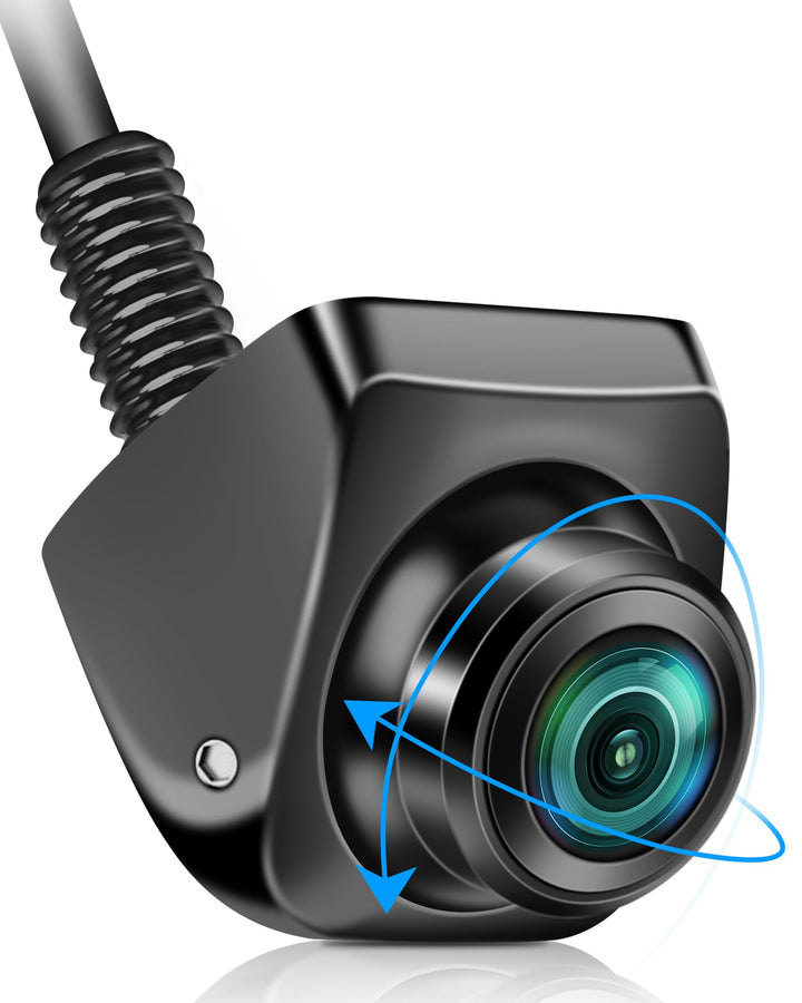 Vtopek Rückfahrkamera AHD 1080P Rückfahrkamera Auto 360° Drehbar Auto Rückfahrkamera Nachrüsten 170°