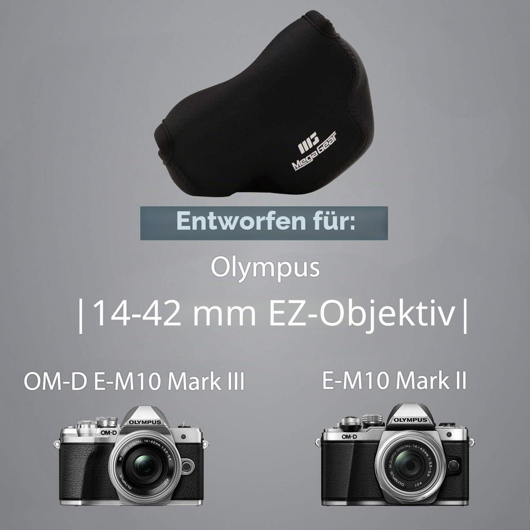 MegaGear MG1355 Olympus OM-D E-M10 Mark III, E-M10 Mark II (14-42mm EZ Lens) Ultraleichte Kameratasc