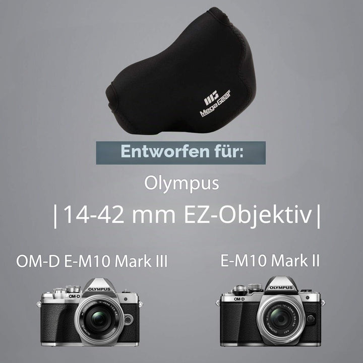 MegaGear MG1355 Olympus OM-D E-M10 Mark III, E-M10 Mark II (14-42mm EZ Lens) Ultraleichte Kameratasc