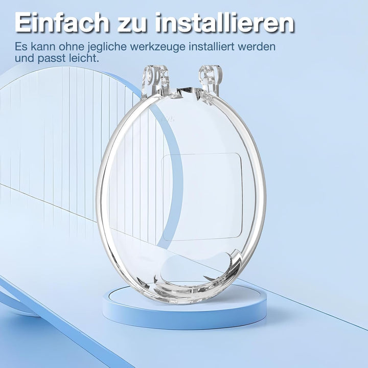 Für Tamagotci Original, Transparenter PC-Flip-Schutzcase, leicht zu montieren, Kratzfest & schützend