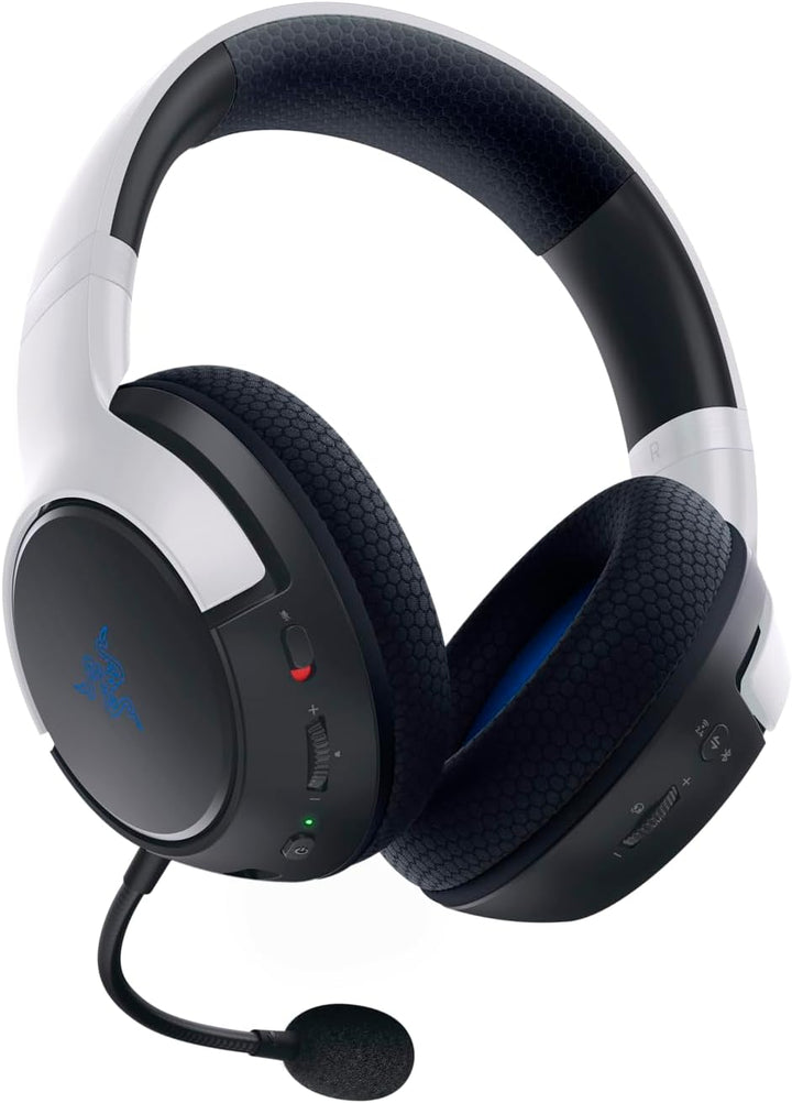 Razer Kaira für PlayStation - Kabelloses Dual-Headset für PS5 (Triforce Titanium 50-mm-Treiber, Hype