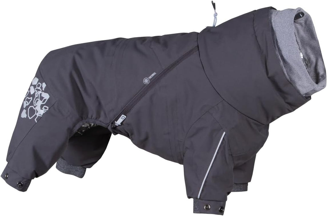 Extreme Overall Winterjacke für Hund (BlackBerry, 25S)