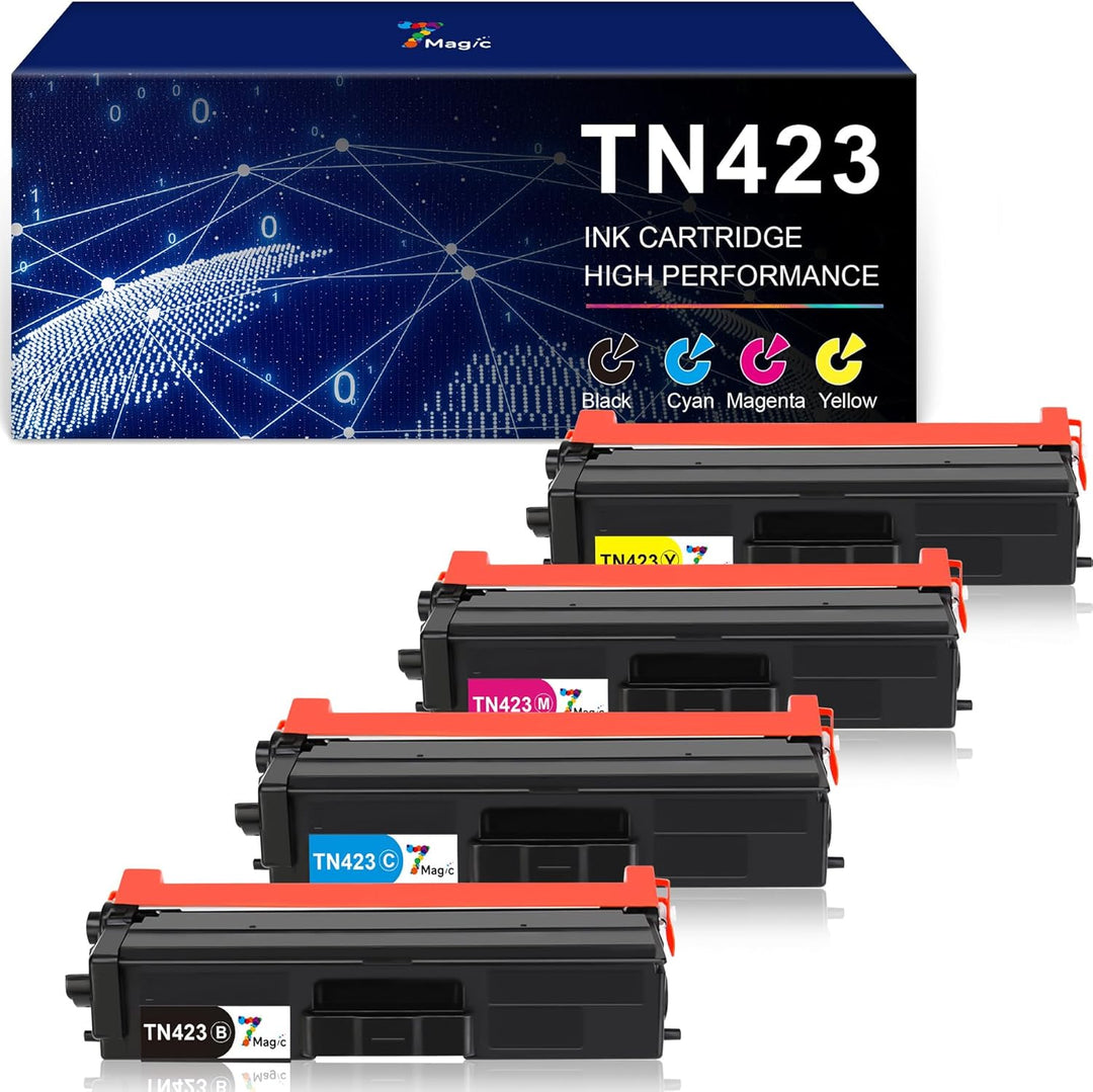 7Magic TN423 Kompatibel Tonerkartusche als Ersatz für Brother TN-423 TN-423BK TN-421 MFC-L8690CDW MF