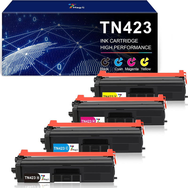 7Magic TN423 Kompatibel Tonerkartusche als Ersatz für Brother TN-423 TN-423BK TN-421 MFC-L8690CDW MF