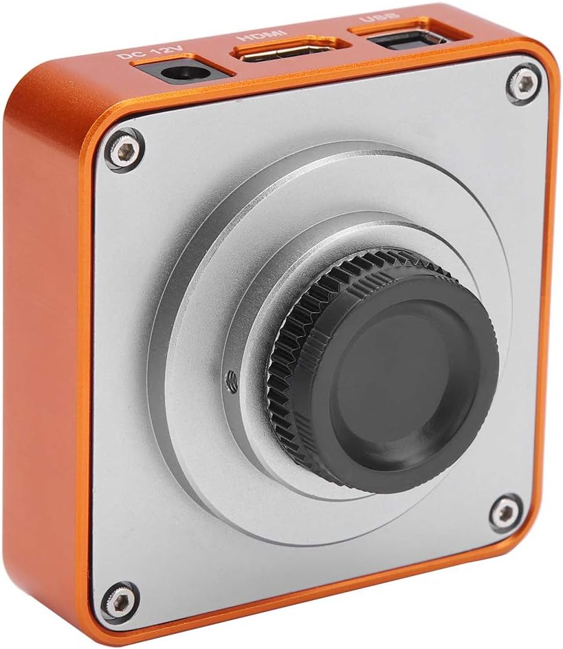 Mikroskop Kamera, Industrie Mikroskop Kamera Set 21MP HDMI USB TF C-Mount 2K 1080P HD Videokamera 22