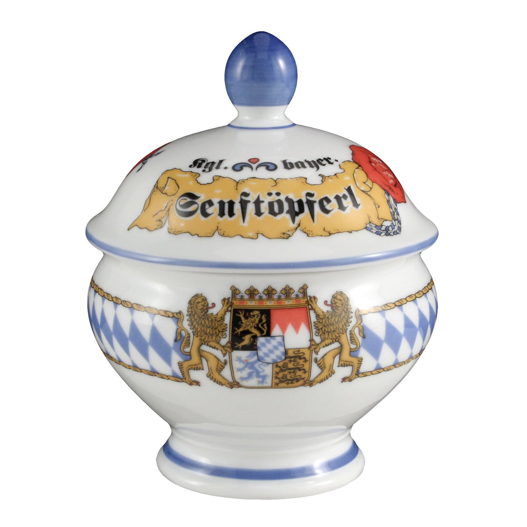 Seltmann Weiden Senftöpferl 8,8 cm Compact Compact Bayern 27110 2 Stück