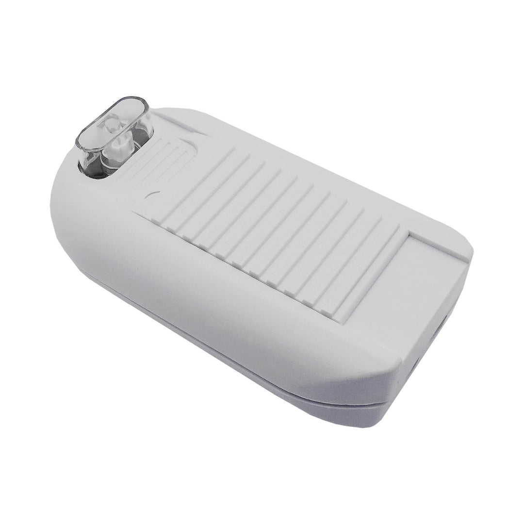 Fussdimmer 40-500W Weiss Universal-Dimmer mit einem Stromkreis für Glühlampen und Halogen mit Schieb