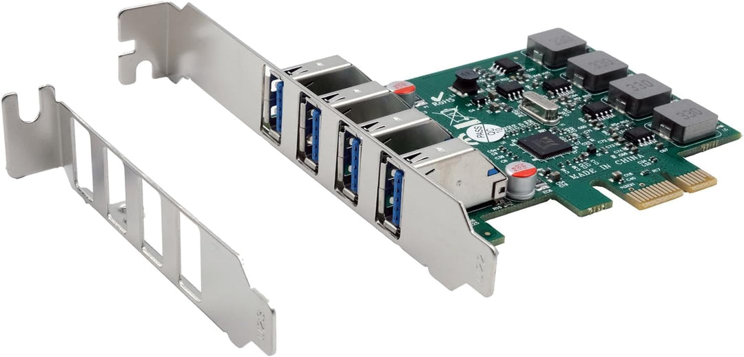 EX-11044 4-Port USB 3.2 Gen 1 PCIe Karte