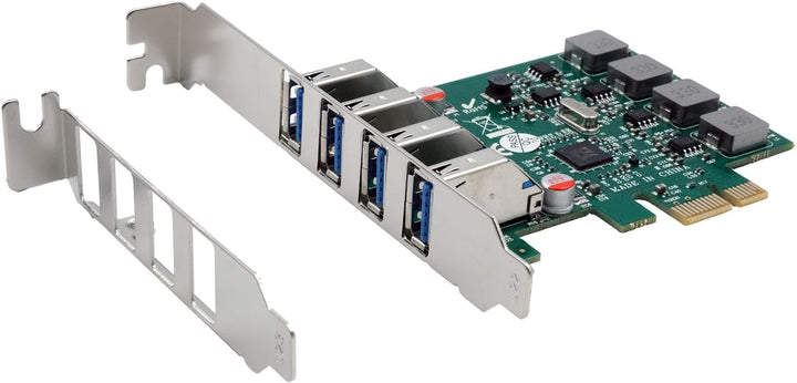 EX-11044 4-Port USB 3.2 Gen 1 PCIe Karte