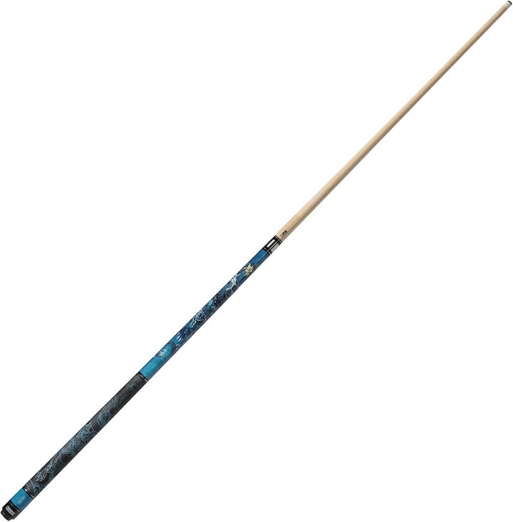 CUESOUL mythologische Symbole 58 Zoll 19oz Pool Cue Stick, 13mm TIPP xuanwu, xuanwu