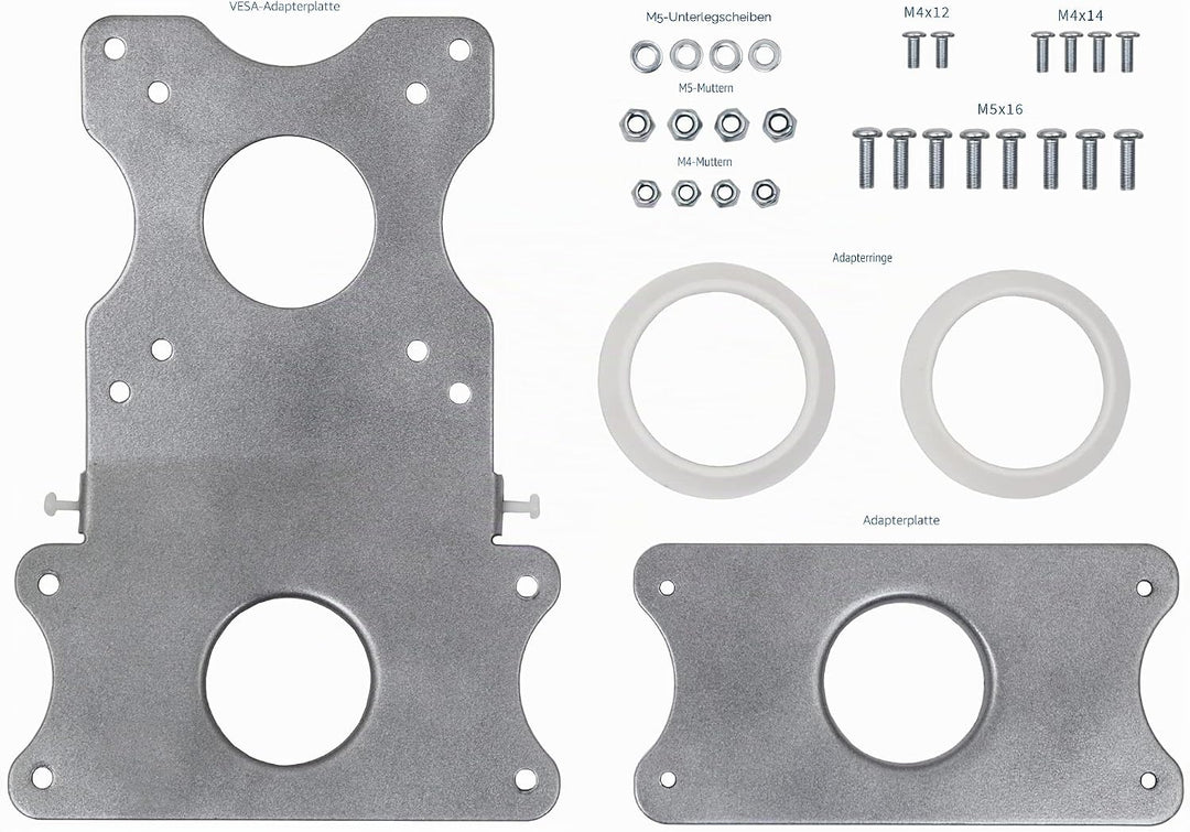 VIVO Adapter VESA Mount Kit, Bracket Set für Apple 21,5" und 27" iMac, Ende 2009 bis 2020 Modelle, L