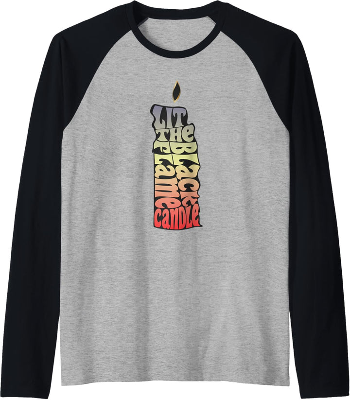 Hocus Pocus Lit The Black Flame Candle Raglan