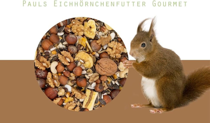Paul´s Mühle Eichhörnchenfutter Gourmet 3 kg 3 kg (1er Pack)