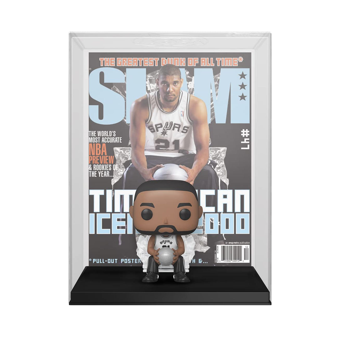 Funko Pop! NBA Cover: SLAM - Tim Duncan - Vinyl-Sammelfigur - Geschenkidee - Offizielle Handelswaren