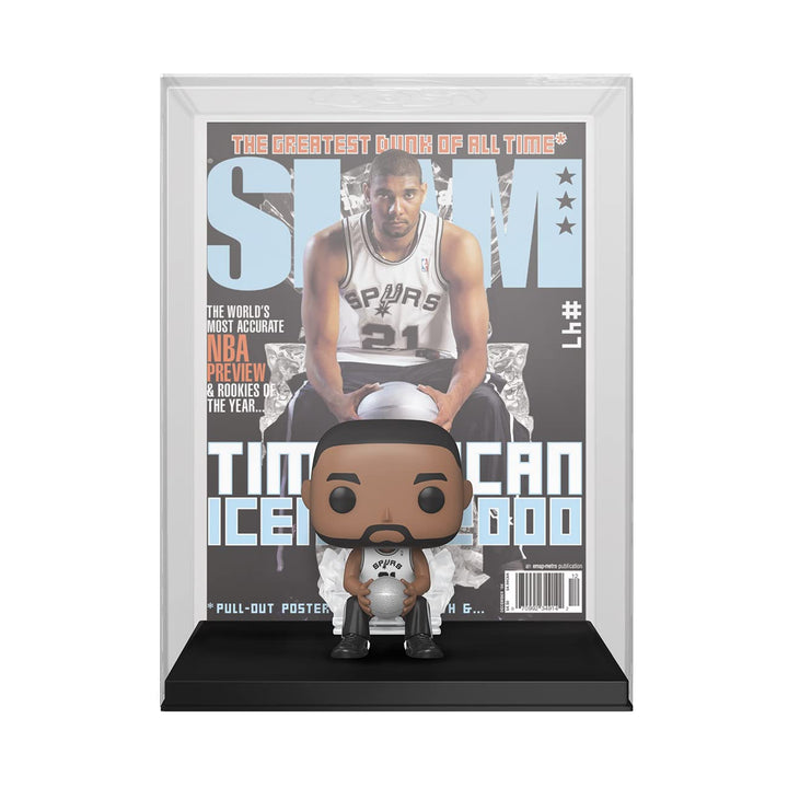 Funko Pop! NBA Cover: SLAM - Tim Duncan - Vinyl-Sammelfigur - Geschenkidee - Offizielle Handelswaren