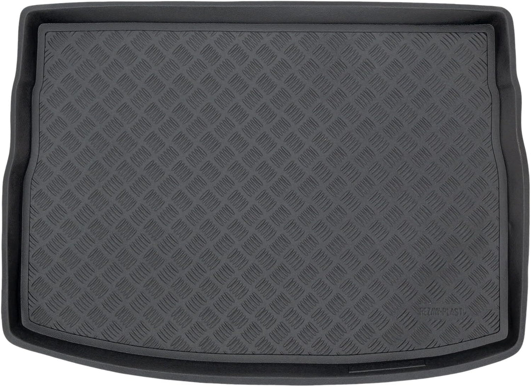 SMK Kofferraum schutzmatte Kofferraummatte passt für Volkswagen Golf Sportsvan 2014-2018 Strapazierf