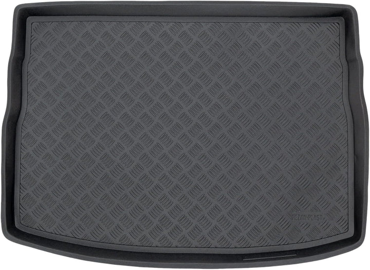 SMK Kofferraum schutzmatte Kofferraummatte passt für Volkswagen Golf Sportsvan 2014-2018 Strapazierf